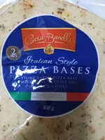 Sokerin määrä sisällä Italian style pizza bases