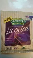 Количество сахара в Blueberry Flavoured Licorice