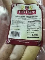 Azúcar y nutrientes en Luis thate