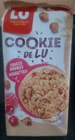 Cookie aux fruits rouges et noisettes