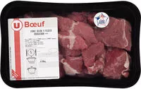 Cantidad de azúcar en Viande bovine - pièce a bourguignon