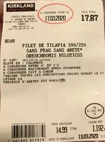 Zuckermenge drin Filt de tilapia