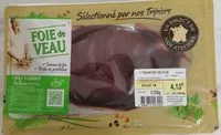 入っている砂糖の量 Foie de veau