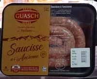Quantité de sucre dans Saucisse à l'ancienne