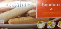 Amount of sugar in Boudoirs