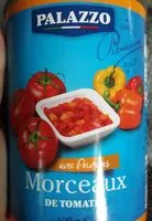 Morceaux de tomates