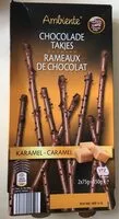 Sokerin määrä sisällä Rameaux de chocolat