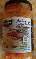 Количество сахара в Sauce au basilic