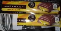 Sokerin määrä sisällä Chocolat au lait à la banane