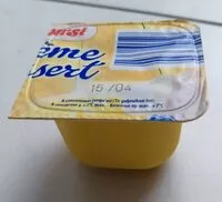 Sokerin määrä sisällä Creme Dessert, Vanille