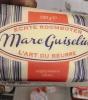 Sucre et nutriments contenus dans Marc guiselier beurre