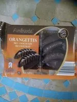 Sokerin määrä sisällä Orangettes