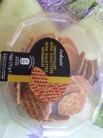 Sokerin määrä sisällä Gaufres Liégeoises