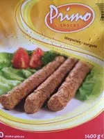 Suhkru kogus sees Fricadelles