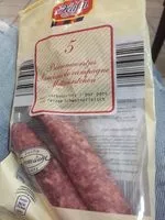 Jumlah gula yang masuk Saucisse De Campagne