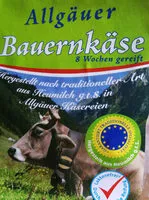 Zucker und Nährstoffe drin Alpenmarke