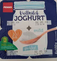 入っている砂糖の量 Vollmilch youghurt