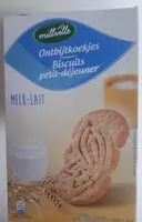 Jumlah gula yang masuk Biscuits petit-déjeuner