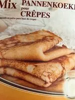 入っている砂糖の量 Mix pour Crêpes