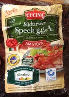 İçindeki şeker miktarı Südtiroler Speck g.g.A.