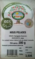 Cantidad de azúcar en Nous pelades