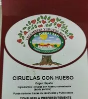 Cantidad de azúcar en Ciruelas con hueso