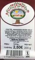 Cantidad de azúcar en Còctel d’amanida amb baies de goji