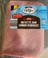 Jumlah gula yang masuk Jambon dégraissé
