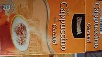 Sokerin määrä sisällä Cappuccino goût Caramel