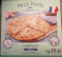Suhkru kogus sees Flammkuchen