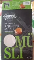 चीनी की मात्रा Premium Knusper Müsli Honig&Nuss