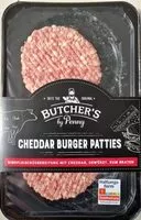 含糖量 Cheddar Burger Patties