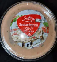 चीनी की मात्रा Brotaufstrich - Tomate & Mozarella