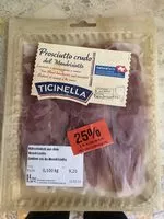 Zuckermenge drin Prosciutto crudo del Mendrisiotto