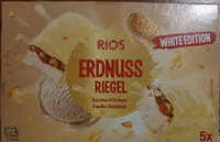 Suhkru kogus sees Erdnuss Riegel