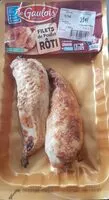 चीनी की मात्रा Filets de poulet rôti