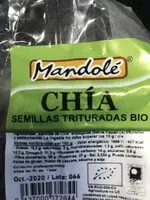Quantité de sucre dans Semilla trituradas bio