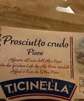 Zuckermenge drin Prosciutto crudo Piora