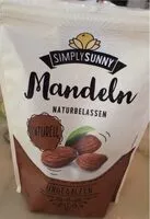 入っている砂糖の量 Mandeln naturell