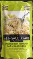 Suhkru kogus sees Wein-Sauerkraut