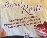 Cantidad de azúcar en Berner Rösti