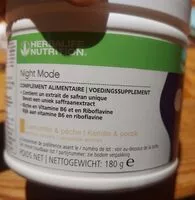 含糖量 herbalife night mode