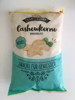 Sokerin määrä sisällä Cashewkerne