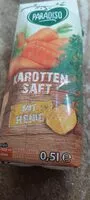 Sokerin määrä sisällä Karottensaft mit honig