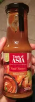 入っている砂糖の量 Saté Sauce