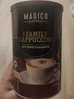 चीनी की मात्रा Family cappuccino