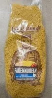 Amount of sugar in Fadennudeln