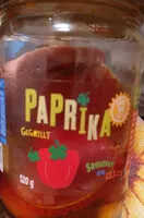 含糖量 Paprika gegrillt