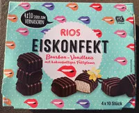Suhkru kogus sees Einskonfekt