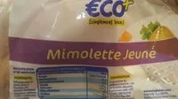 含糖量 Mimolette jeune